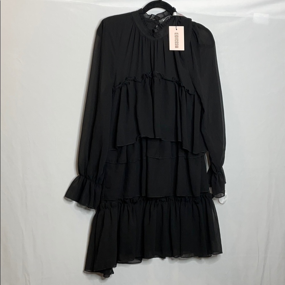 🍁🍁Black Ruffle Dress
